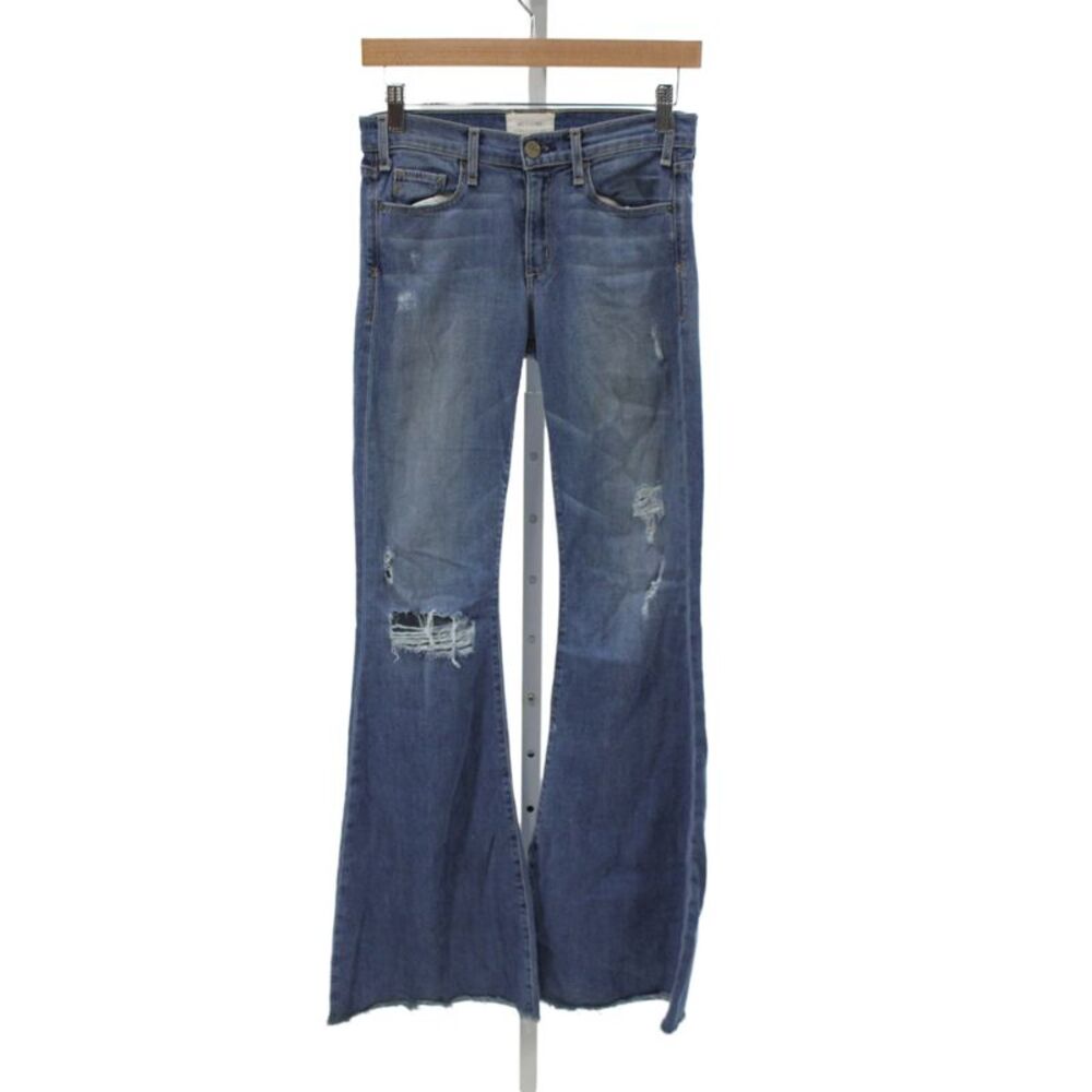 McGuire Unisex Flared Skinny Blue Denim Jeans Size 24